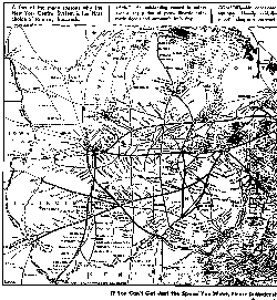 System map - left page