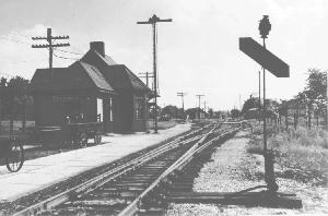 Alexandria NYC Station - Mid 1950s