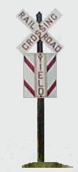 Avon Yard Yield Sign