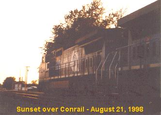 Sunset Over Conrail